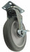 Plate Caster Swivel Rubber 7 5/16 H