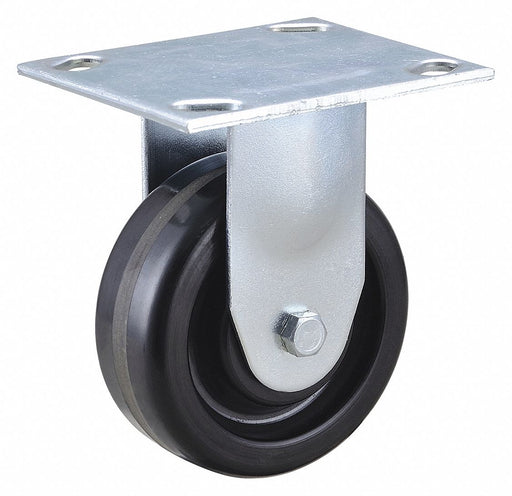 Plate Caster Rigid Phenolic 5 3/16 H