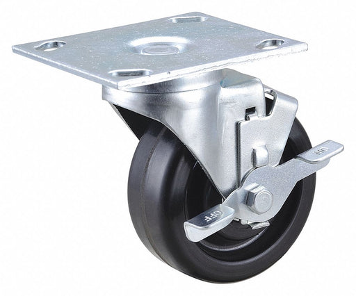 Plate Caster Swivel Phenolic 5 3/16 H