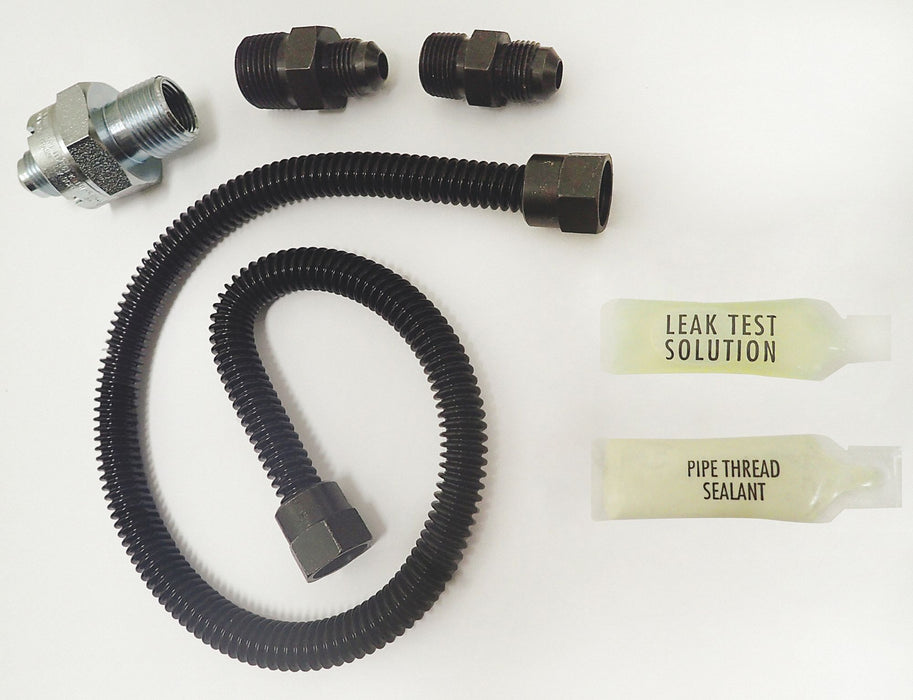 Gas Flow Valve Kit 1/4 ID x 24 L