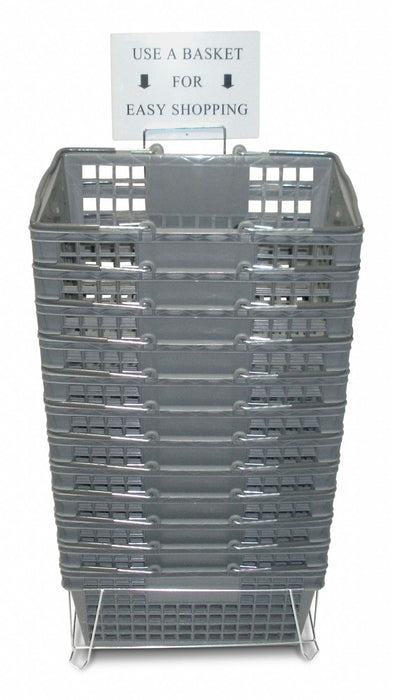 Jumbo Plastic Hand Basket Set