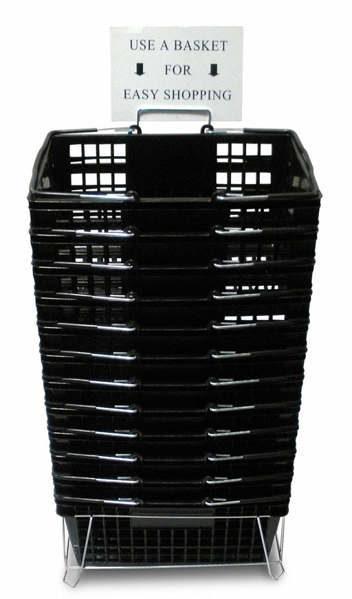 Jumbo Plastic Hand Basket Set