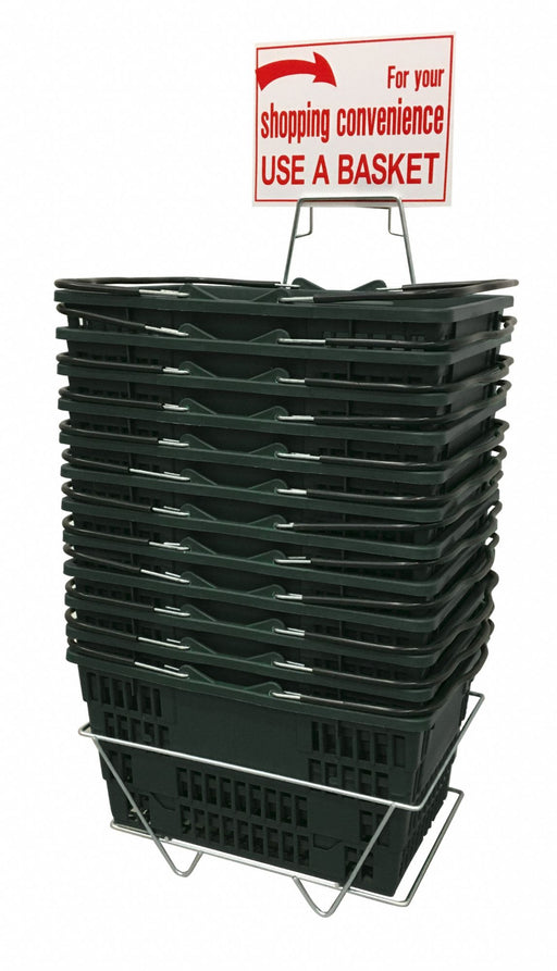 Jumbo Plastic Hand Basket Set