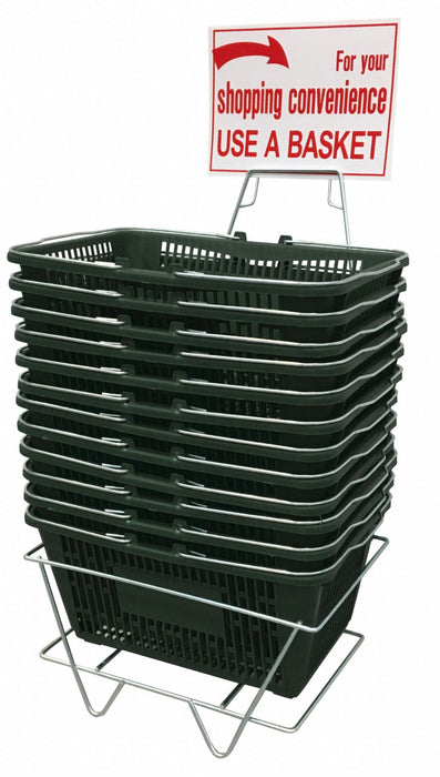 Regular Plastic Hand Basket Set