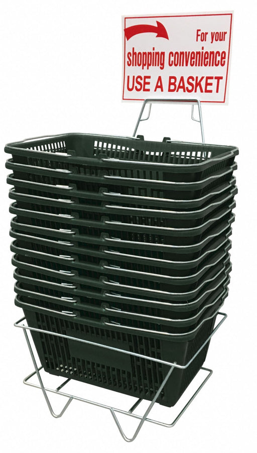 Regular Plastic Hand Basket Set