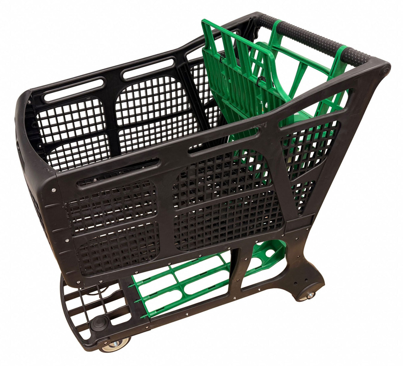 Large All Plastic Shopping Cart