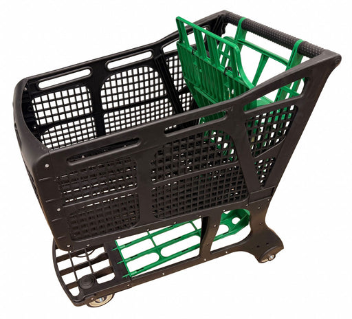 Large All Plastic Shopping Cart