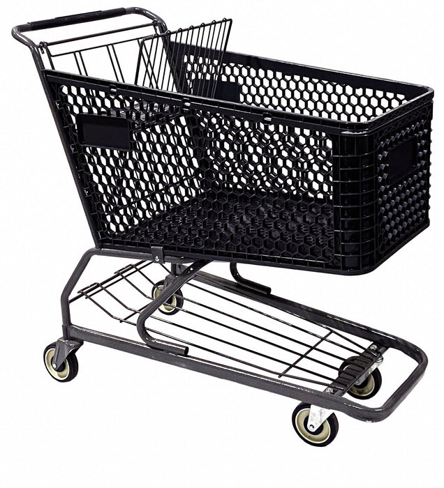 Large Hybrid Plastic Shopping Cart