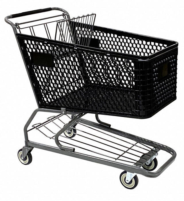 Large Hybrid Plastic Shopping Cart