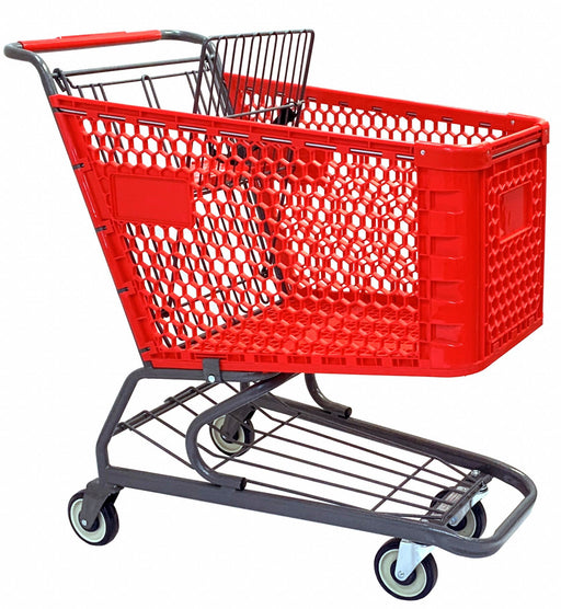 Medium Hybrid Plastic Shopping Cart