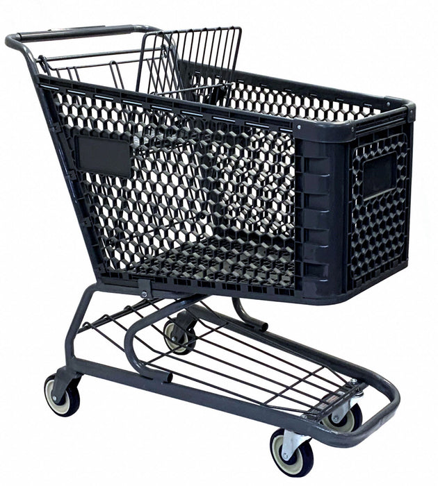 Medium Hybrid Plastic Shopping Cart