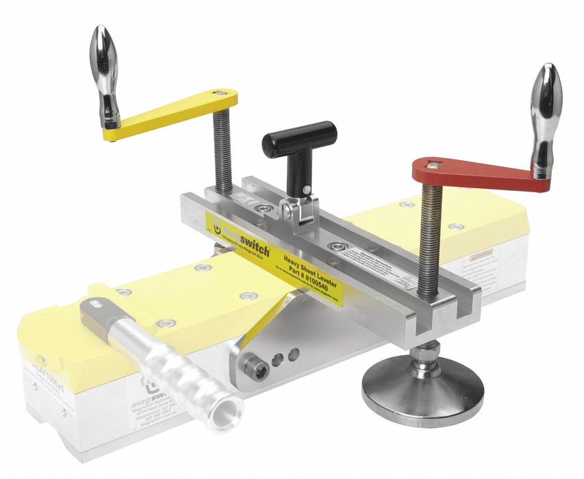 Sheet Leveler Steel On/Off Setting