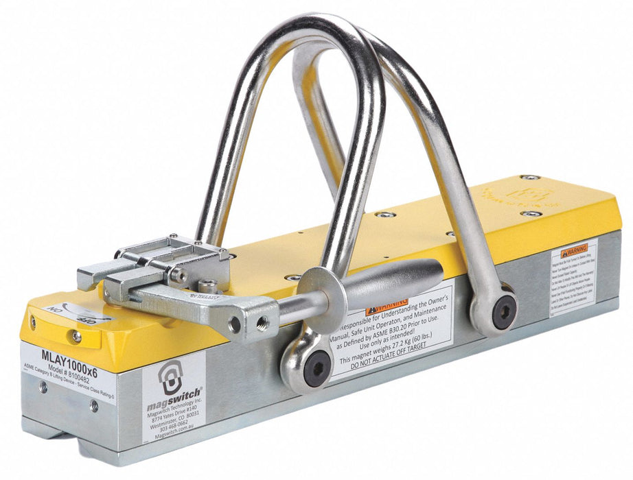 Lifting Magnet 6088 lb Max Pull Steel