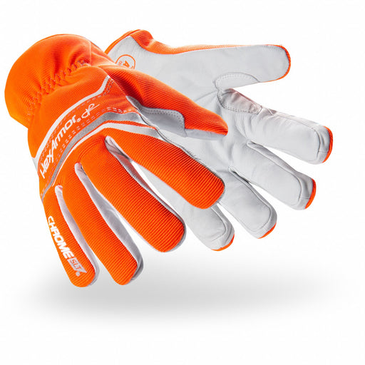 Safety Gloves Orange/White XXXL PR