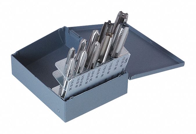Multi Size Tap Set 10pc NC NF