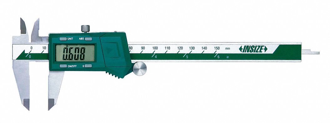 Fractional Digital Caliper SS 2 Jaw D