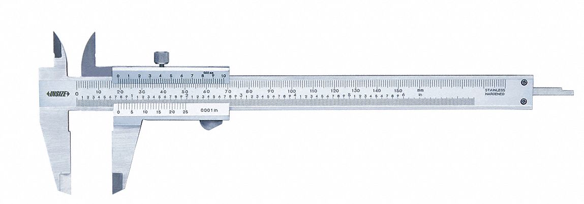 Vernier Caliper SS 0 to 8 Range 2 Jaw D