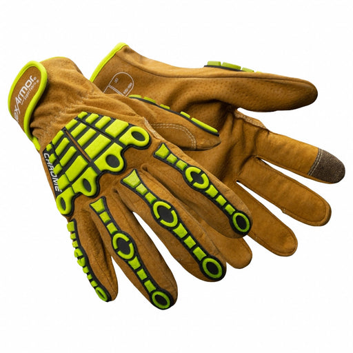 Leather Gloves Cut Level A8 Size 9 PR
