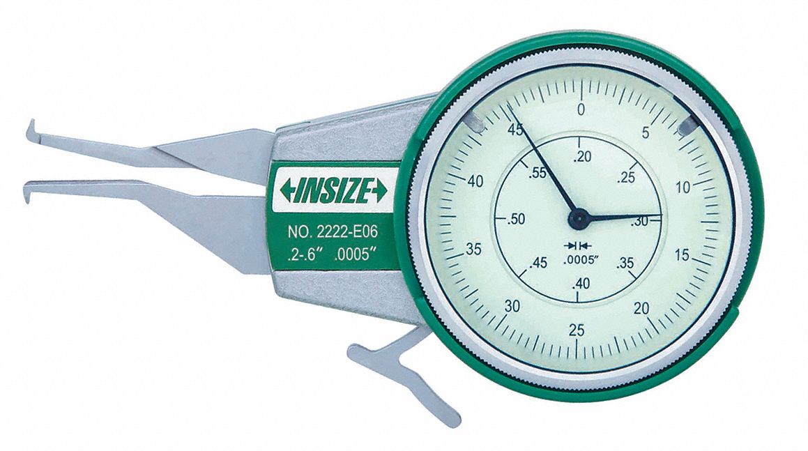 Dial Caliper 0.2-1.0 Range 1 Jaw D SS