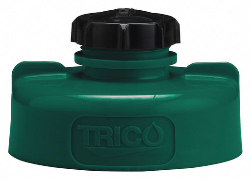 Storage Lid Green Plastic 6 in H