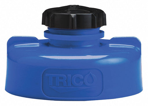 Storage Lid Blue Plastic 6 in H