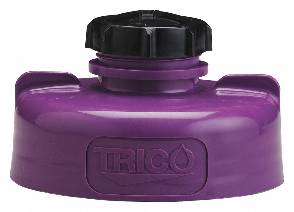 Storage Lid Purple Plastic 6 in H
