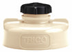 Storage Lid Tan Plastic 6 in H