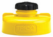 Storage Lid Yellow Plastic 6 in H