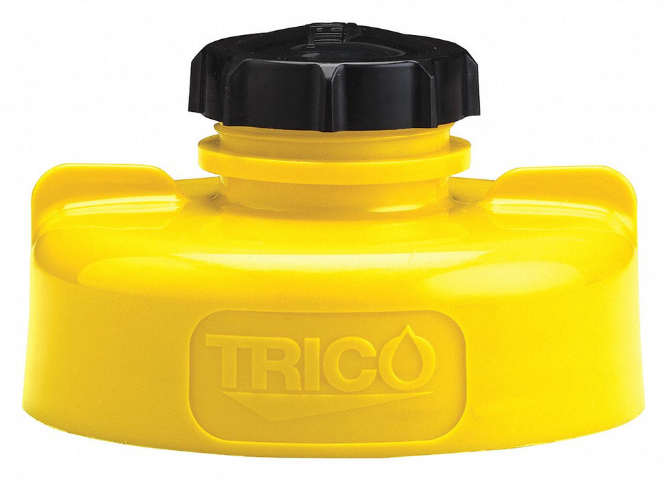 Storage Lid Yellow Plastic 6 in H