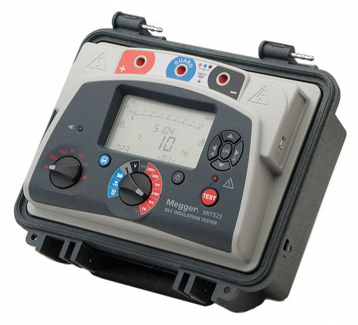 Megohmmeter 50 to 5000V DC Backlit LCD
