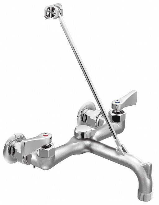 Straight Chrome Moen M-Dura Brass 2.2gpm