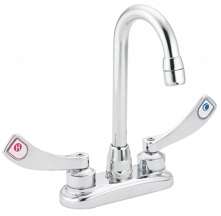 Gooseneck Chrome Moen M-Dura Cast Metal