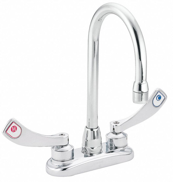 Gooseneck Chrome Moen M-Dura Cast Metal