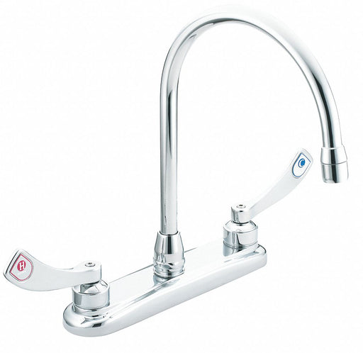 Gooseneck Chrome Moen M-Dura Cast Metal
