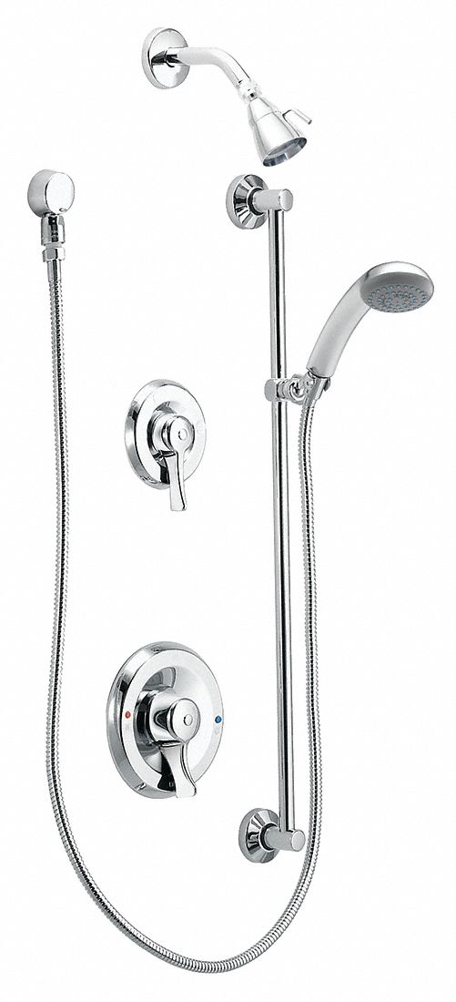 Shower System Moen Round Chrome