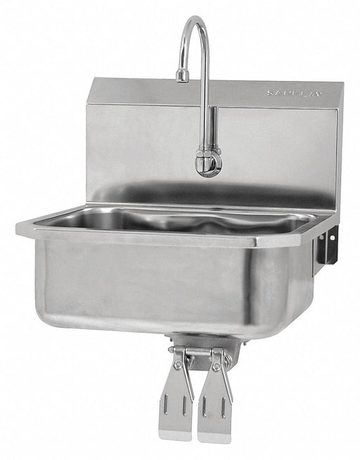 Sani-Lav Hand Sink Rect 17inx14inx7in