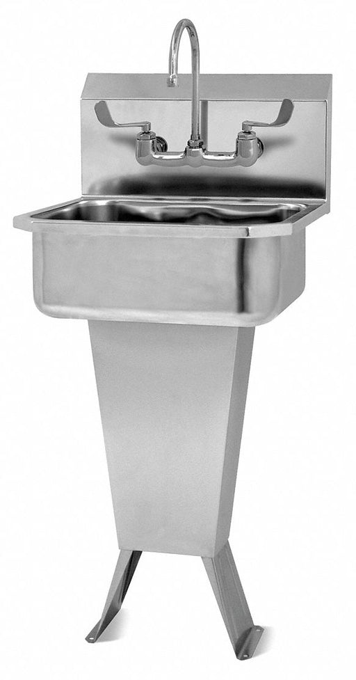 Hand Sink 19 x18 x41.5 Silver