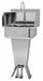 Hand Sink 19 x18 x41.5 Silver
