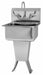 Hand Sink 21 x20 x41.5 Silver