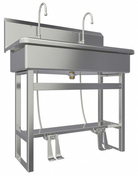 SaniLav Wash Sta Rect 37inx16-1/2inx8in