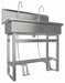 SaniLav Wash Sta Rect 37inx16-1/2inx8in