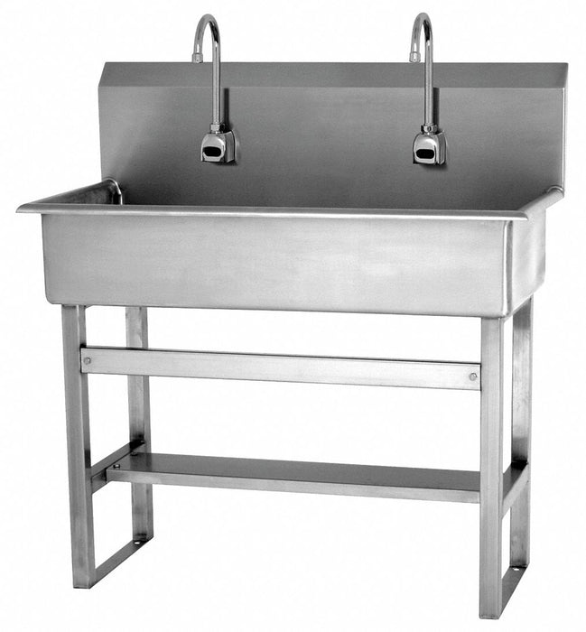 Wash Station 40 x20 x45 Silver