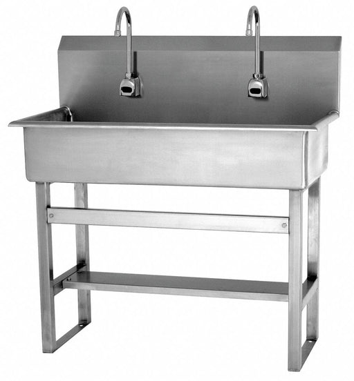 Wash Station 40 x20 x45 Silver