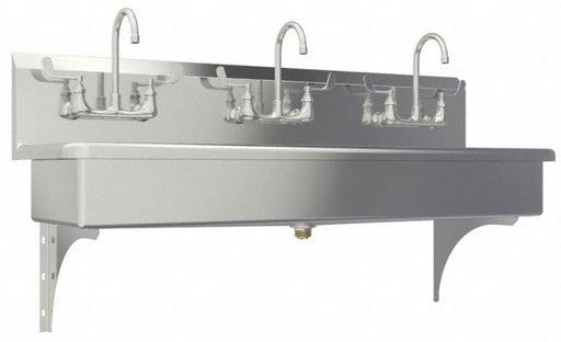 SaniLav Wash Sta Rect 57inx16-1/2inx8in