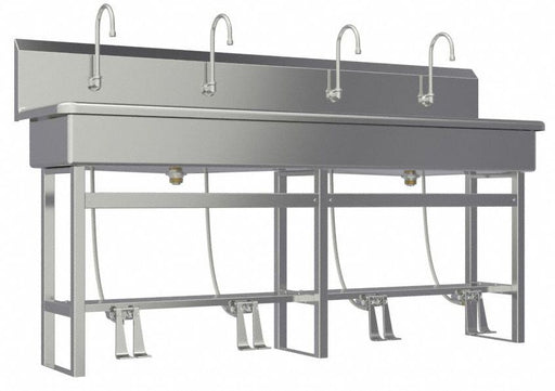 SaniLav Wash Sta Rect 77inx16-1/2inx8in