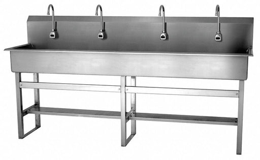 SaniLav Wash Sta Rect 77inx16-1/2inx8in