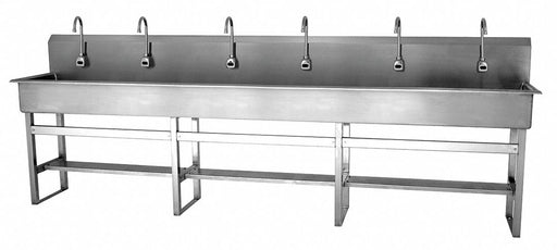 SaniLav Wash Sta Rect 117inx16-1/2inx8in