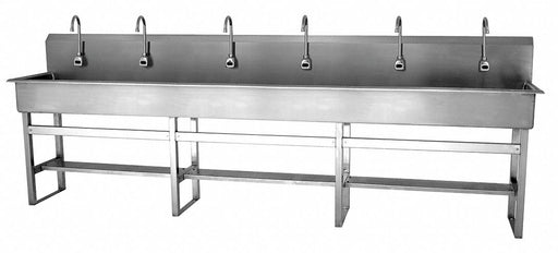 SaniLav Wash Sta Rect 117inx16-1/2inx8in