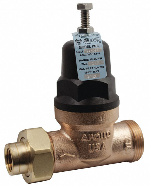 Water Pressure Reducing Valve 3/4 in