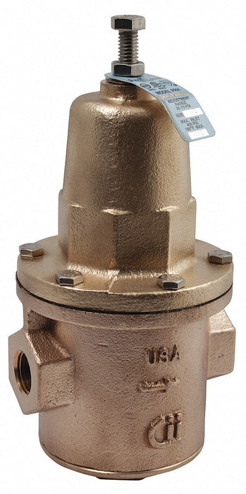 Water Pressure Reducing Valve 1-1/4 in